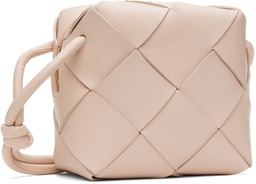 Bottega Veneta - Mini sac caméra Cassette rose