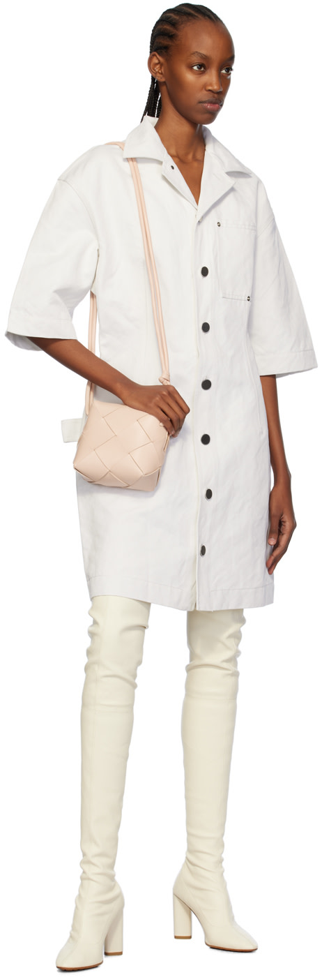 Bottega Veneta - Mini sac caméra Cassette rose
