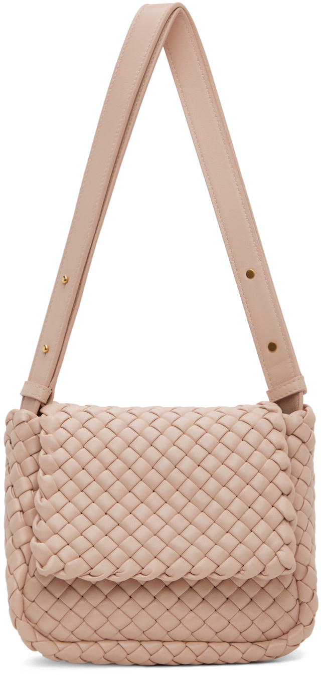 Bottega Veneta - Mini sac Cobble rose