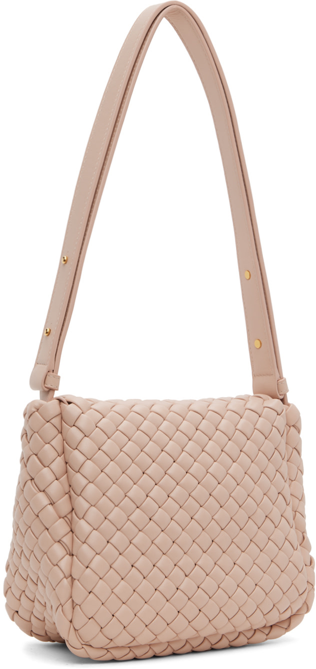 Bottega Veneta - Mini sac Cobble rose