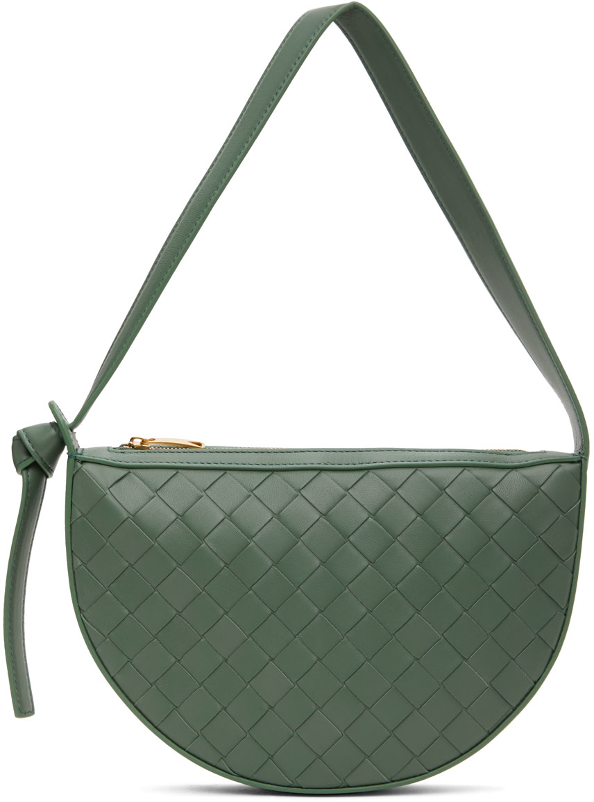 Bottega Veneta - Mini sac Sunrise vert