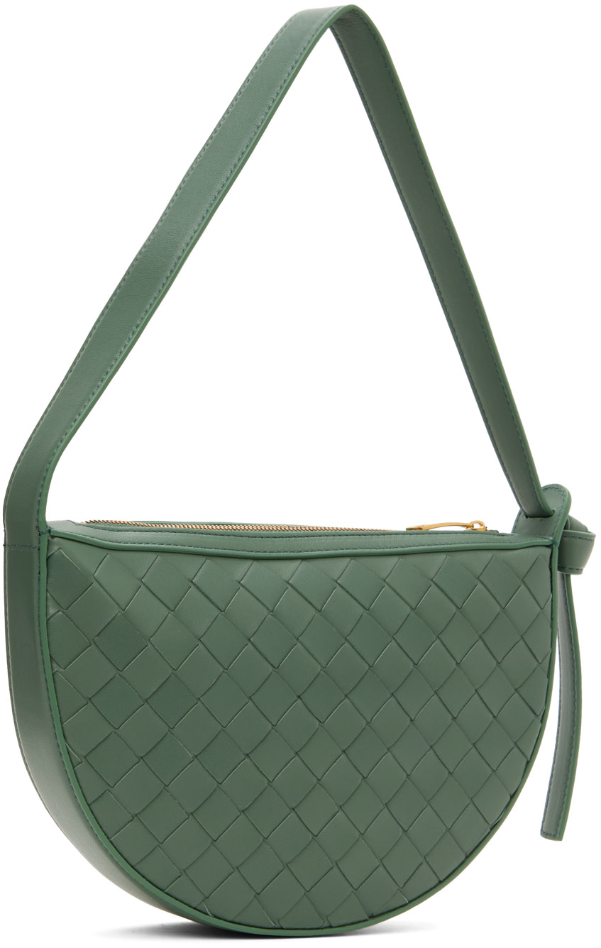 Bottega Veneta - Mini sac Sunrise vert