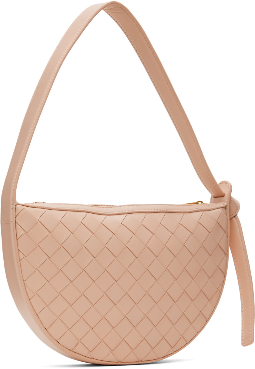 Bottega Veneta: Pink Mini Sunrise Bag | SSENSE