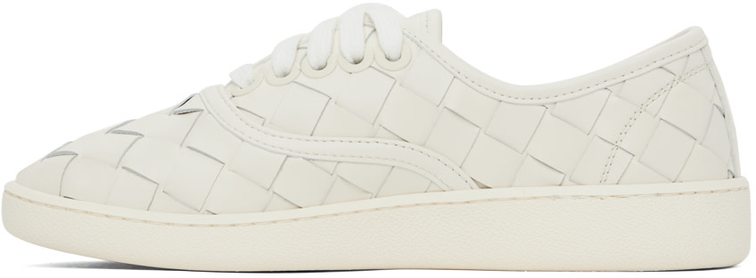 Bottega Veneta - Baskets Sawyer blanc cassé