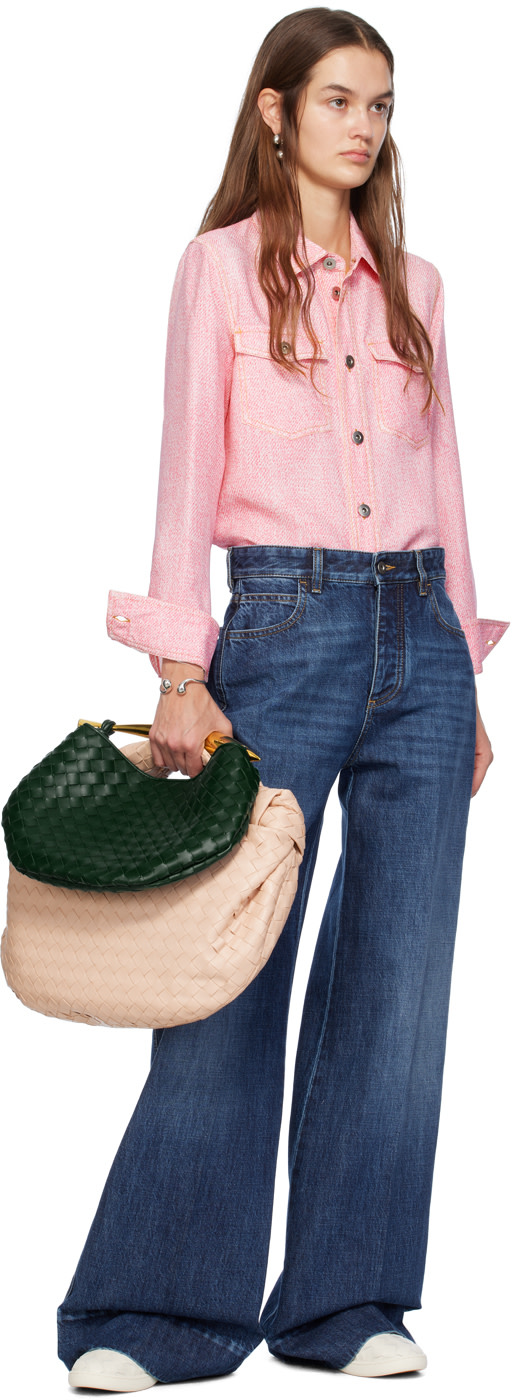 Bottega Veneta - Baskets Sawyer blanc cassé