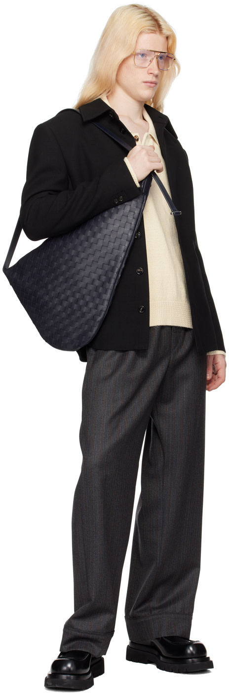 Bottega Veneta - 블랙 비르귈 메신저백
