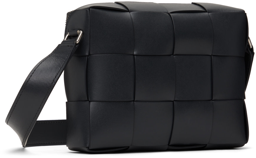 Bottega Veneta - 블랙 스몰 카세트 메신저백