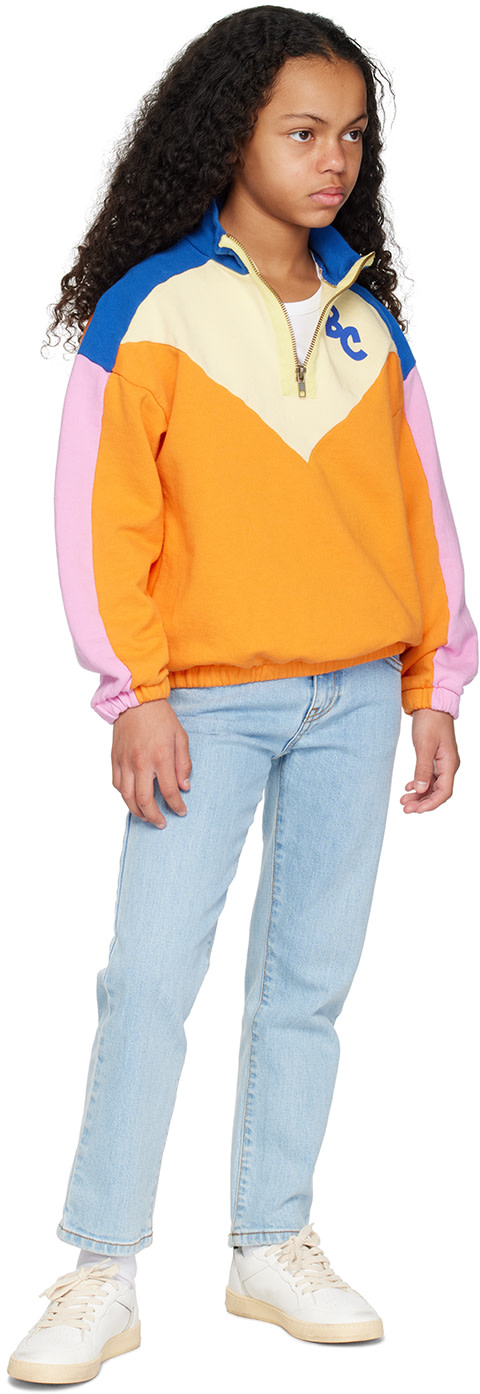 Bobo Choses - Enfant | Pull molletonné contrasté multicolore