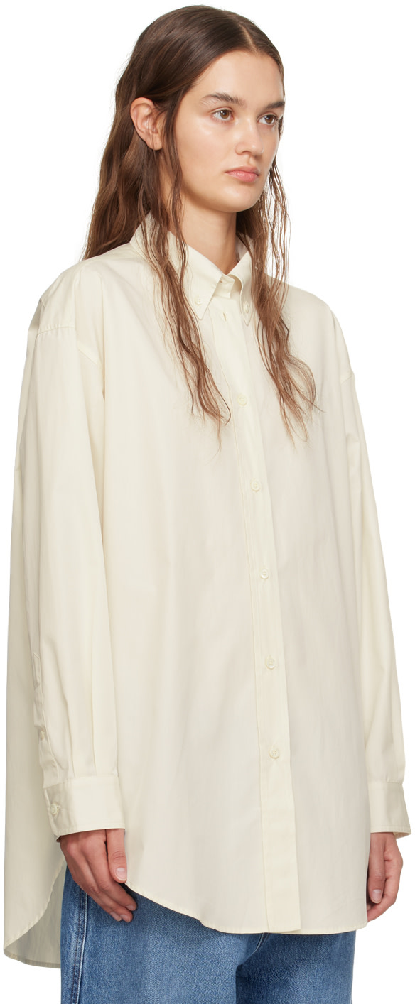 Miu Miu - Off-White Oversized Shirt
