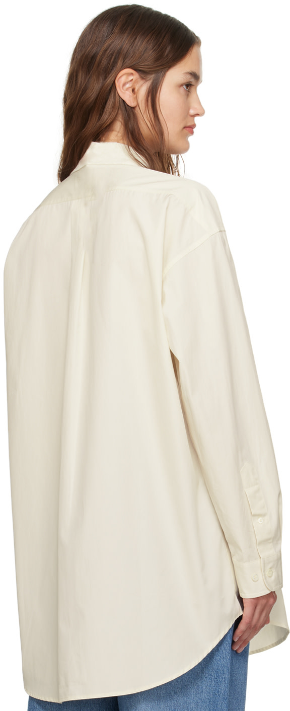 Miu Miu - Off-White Oversized Shirt