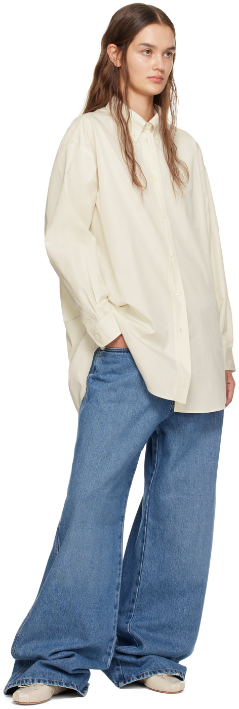 Miu Miu - Off-White Oversized Shirt
