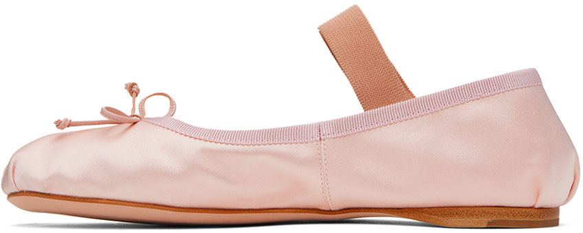 Miu Miu - Ballerines roses à boucle