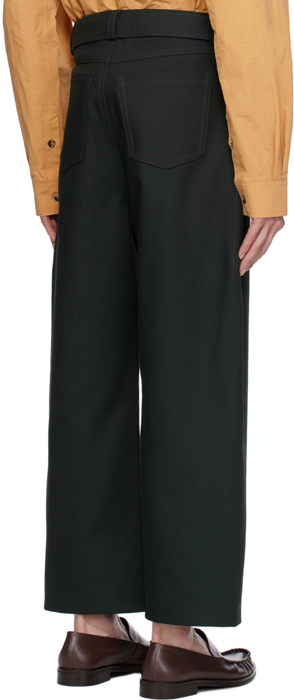 Nanushka - Black Ferre Trousers