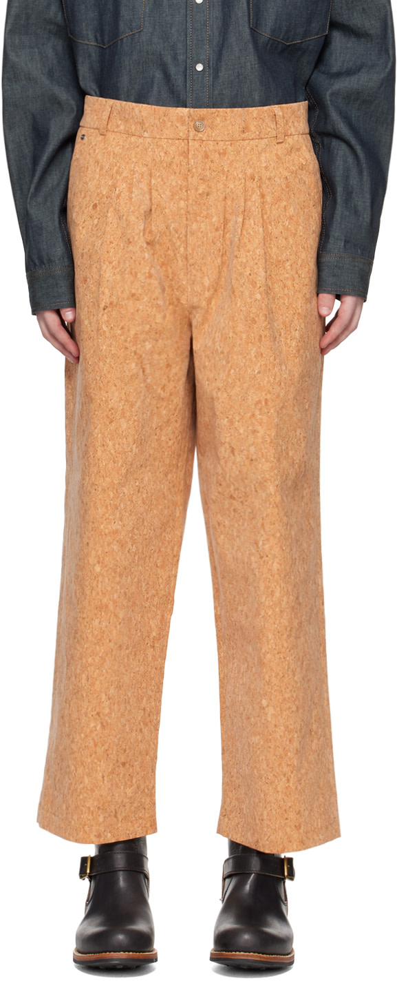 Bless - Pantalon ample beige