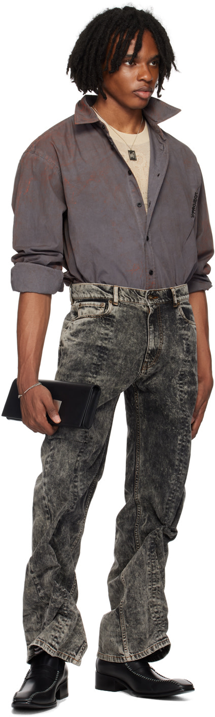 Y/Project: SSENSE Exclusive Black Jeans | SSENSE Canada