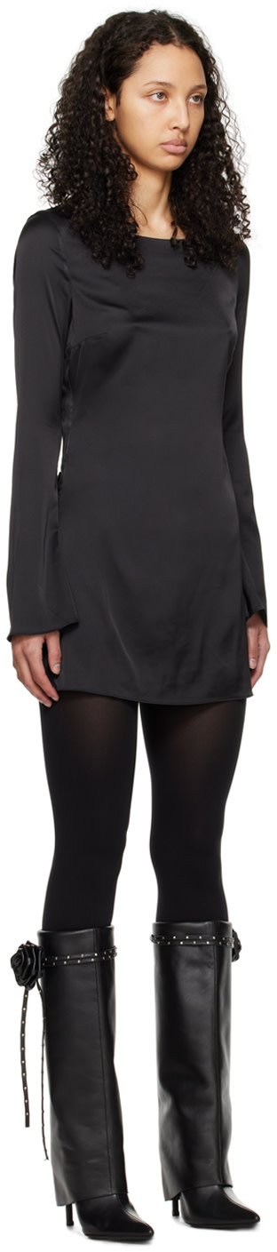 GUIZIO - Robe courte Lleo noire