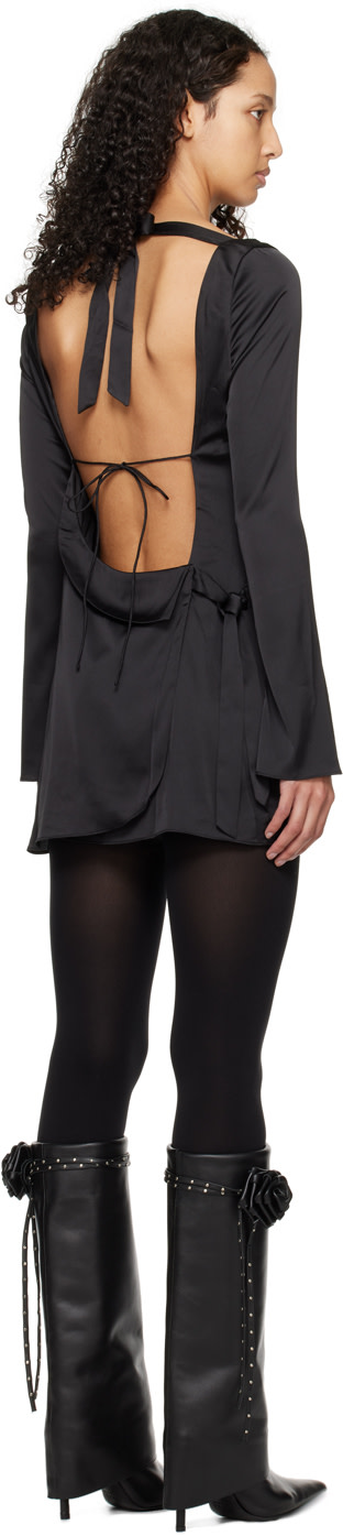 GUIZIO - Robe courte Lleo noire