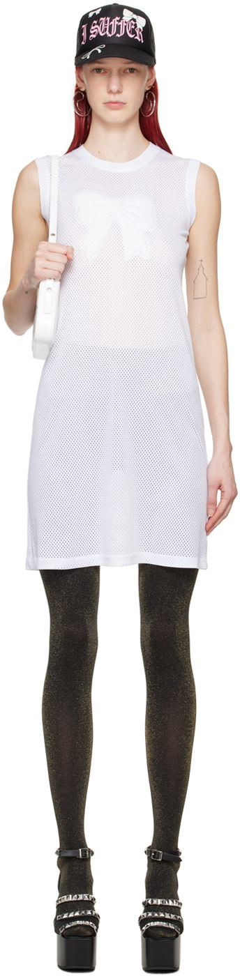 Ashley Williams - Robe midi blanche à boucle