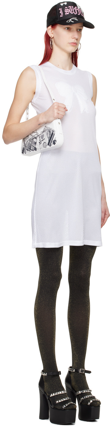 Ashley Williams - Robe midi blanche à boucle