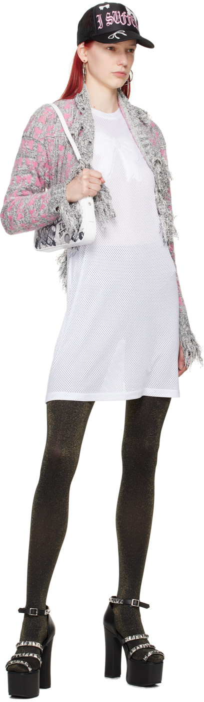 Ashley Williams - Robe midi blanche à boucle