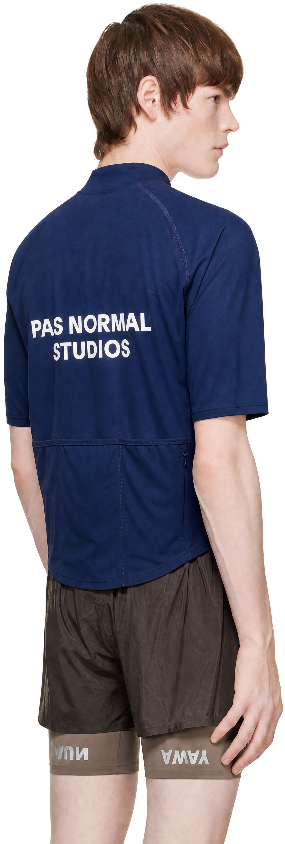 Pas Normal Studios - Maillot de vélo bleu marine