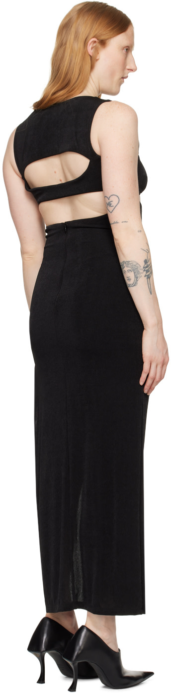 MISBHV - Robe longue Elena noire