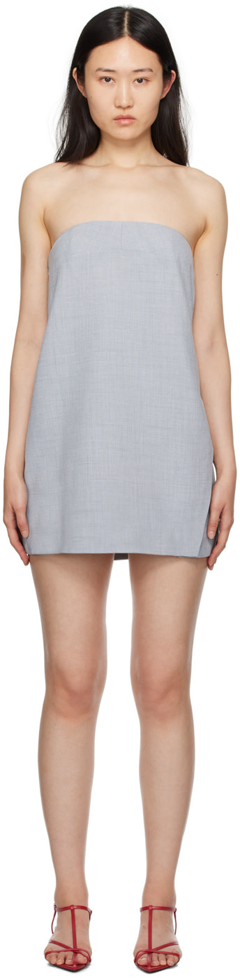 CAMILLA AND MARC - Robe courte Harper grise
