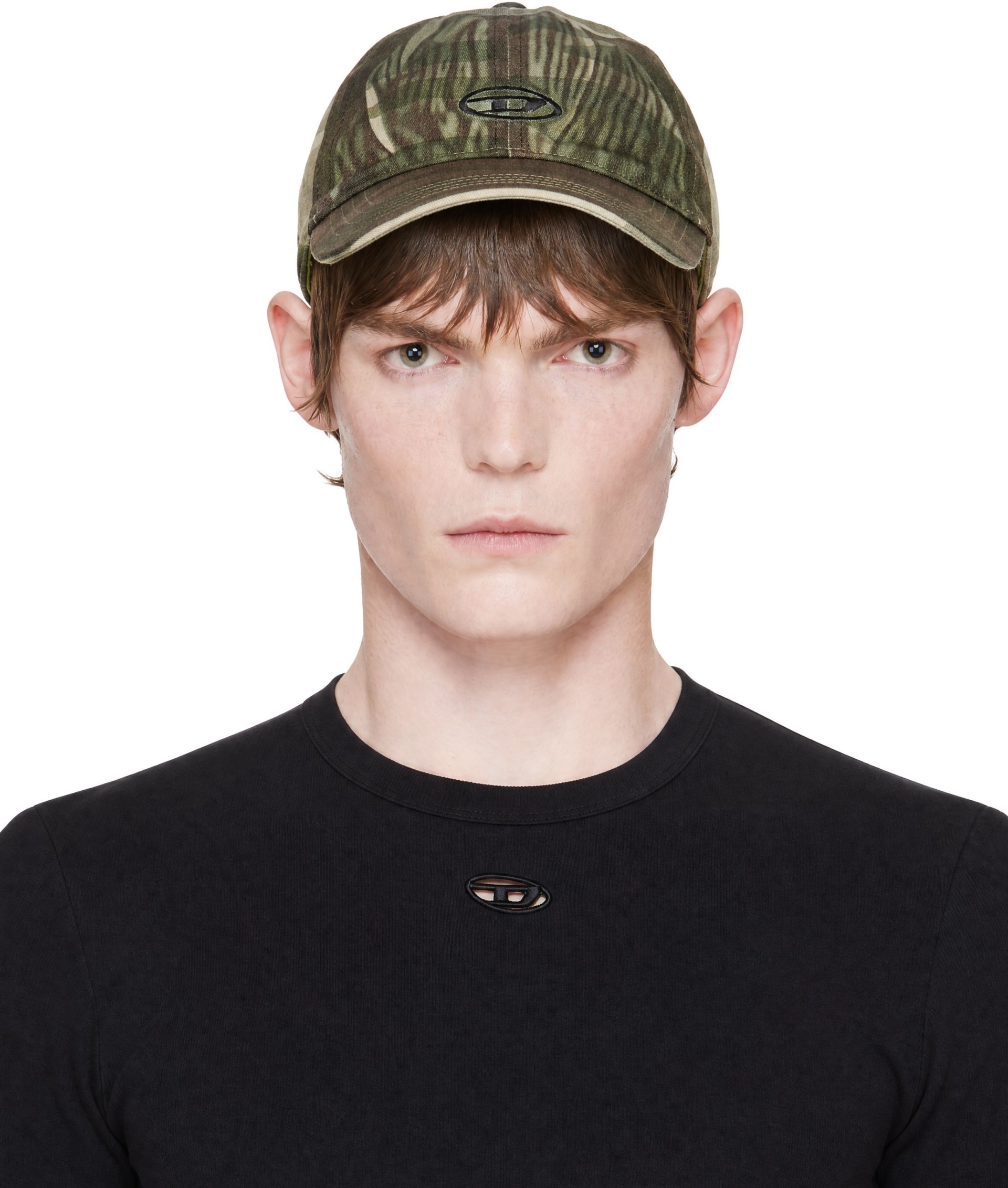 Diesel - Casquette Kader kaki