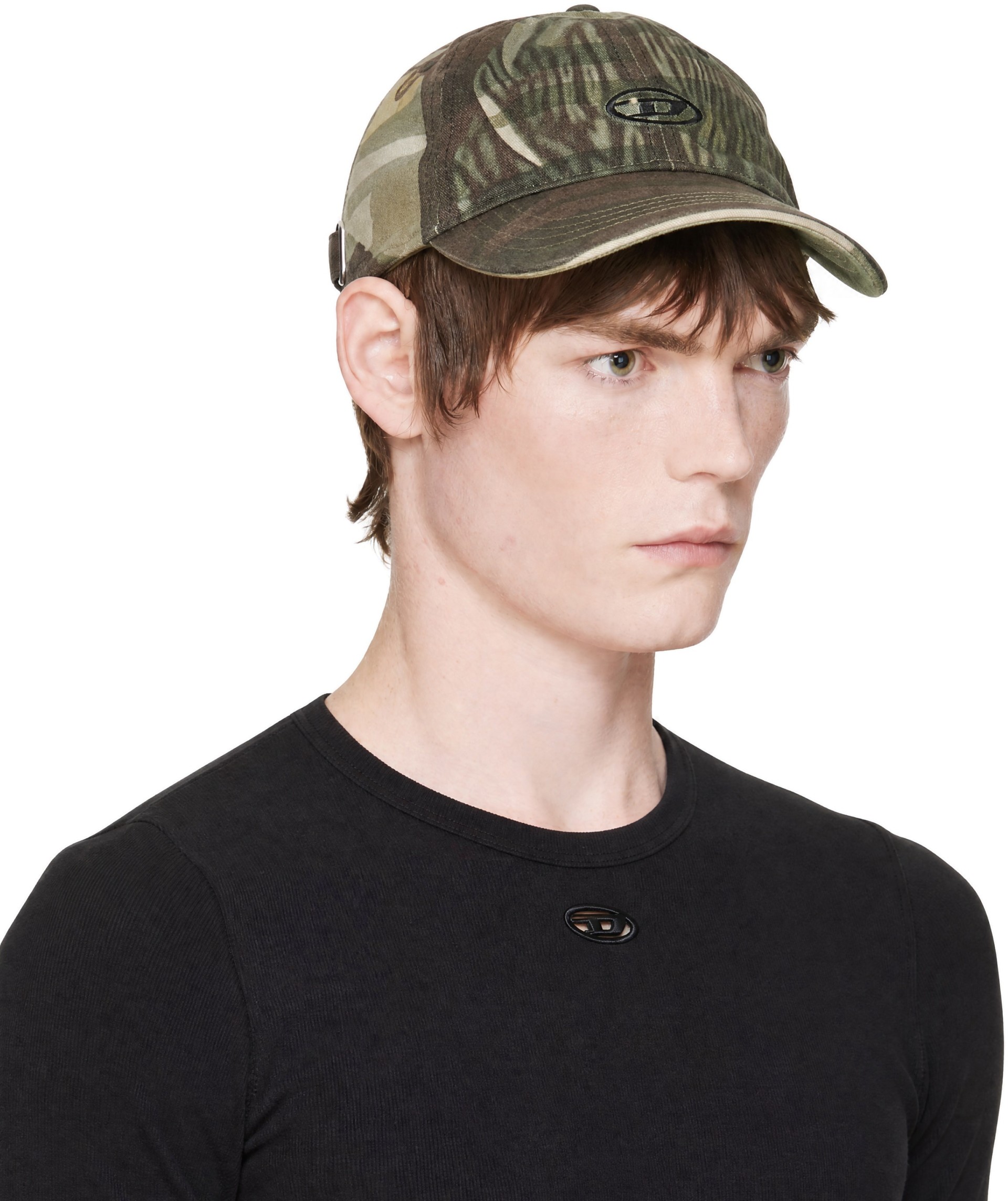 Diesel - Casquette Kader kaki