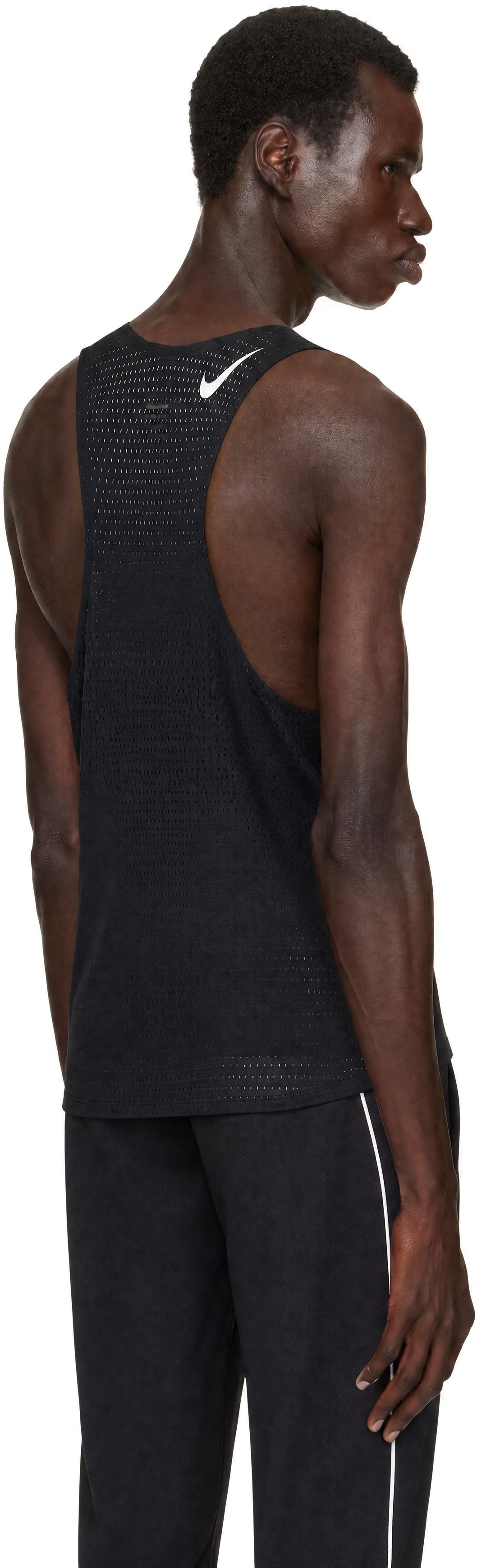 Nike - Black AeroSwift Tank Top