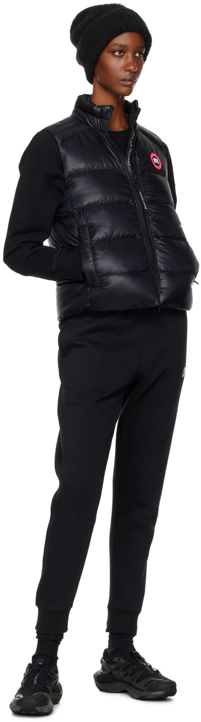 Canada Goose: Black Cypress Down Vest | SSENSE