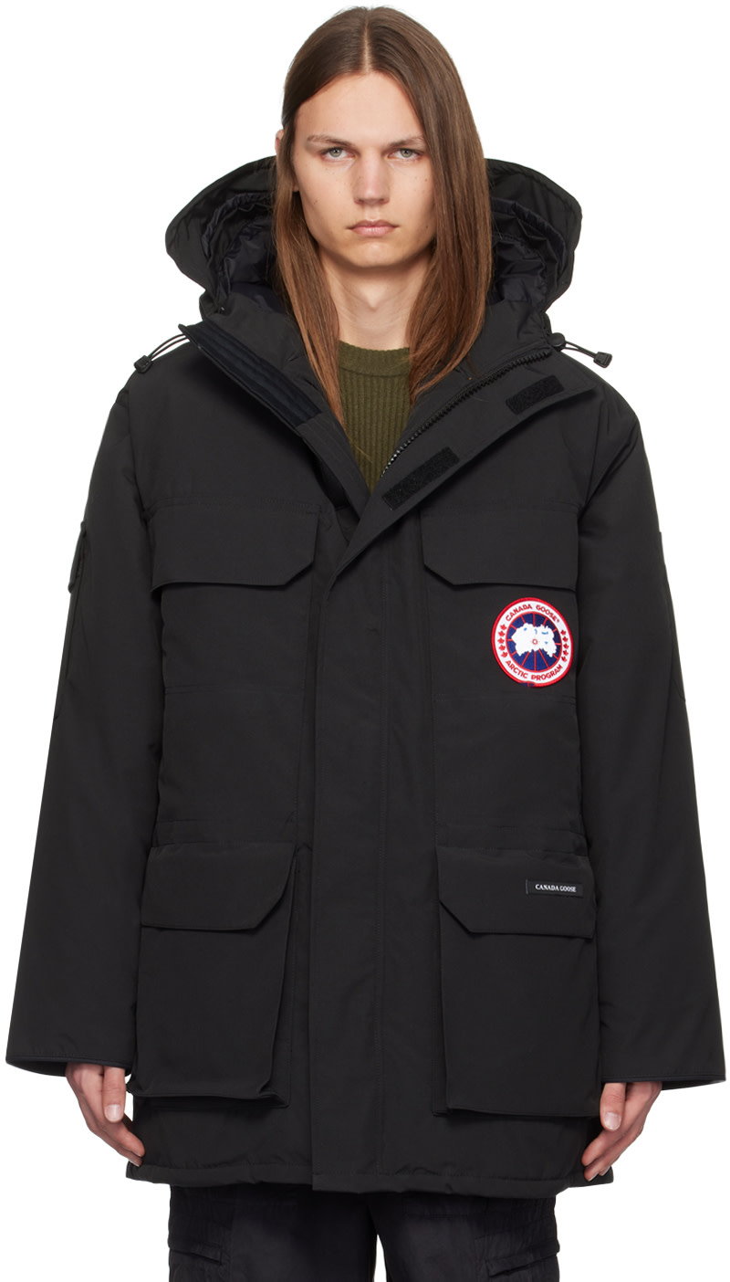 Canada Goose - 블랙 익스페디션 다운 재킷