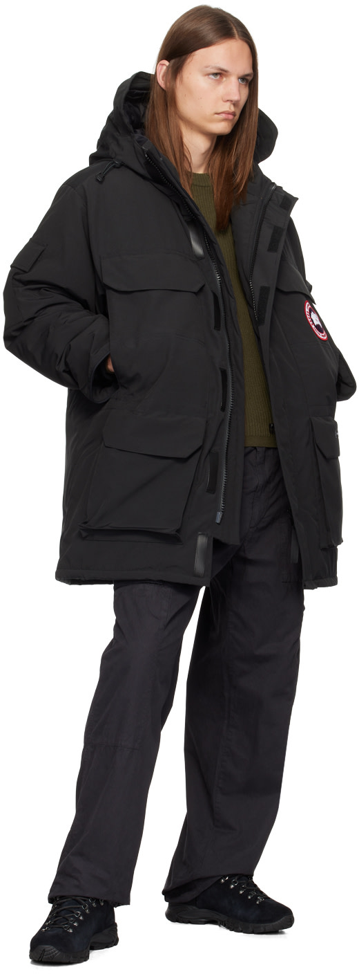 Canada Goose - 블랙 익스페디션 다운 재킷