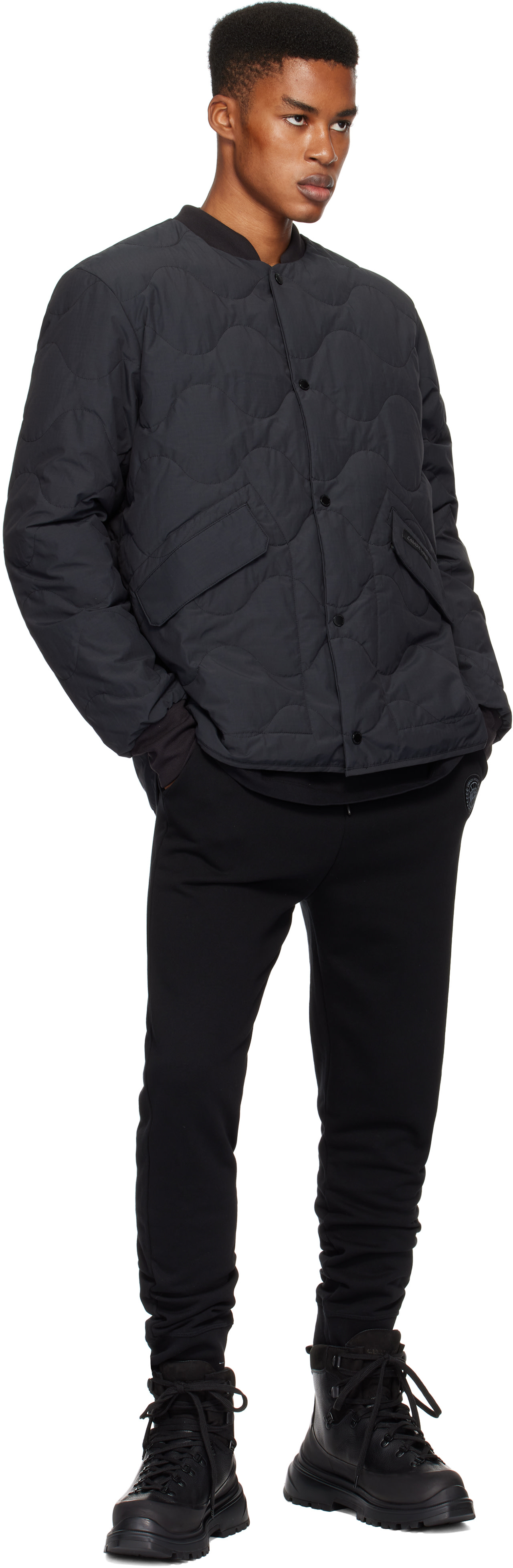 Canada Goose - 블랙 저니 부츠