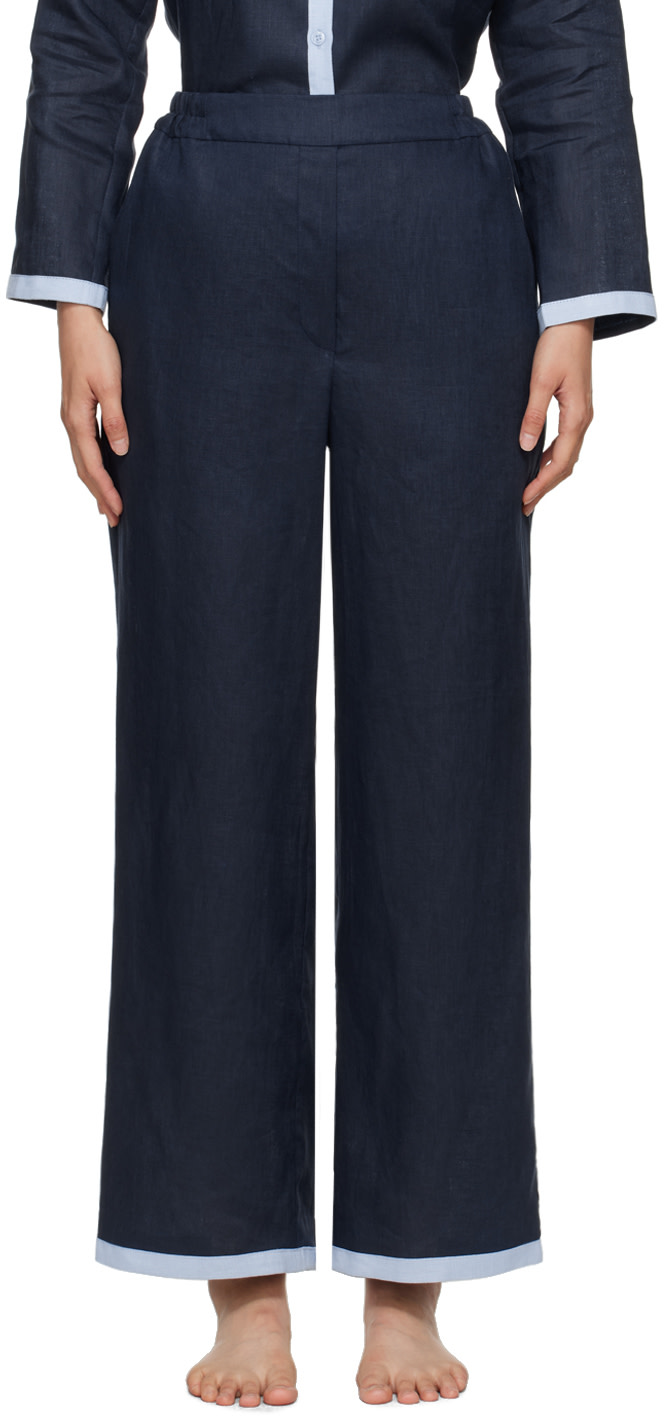 Sleeper - Pantalon Garrick bleu marine