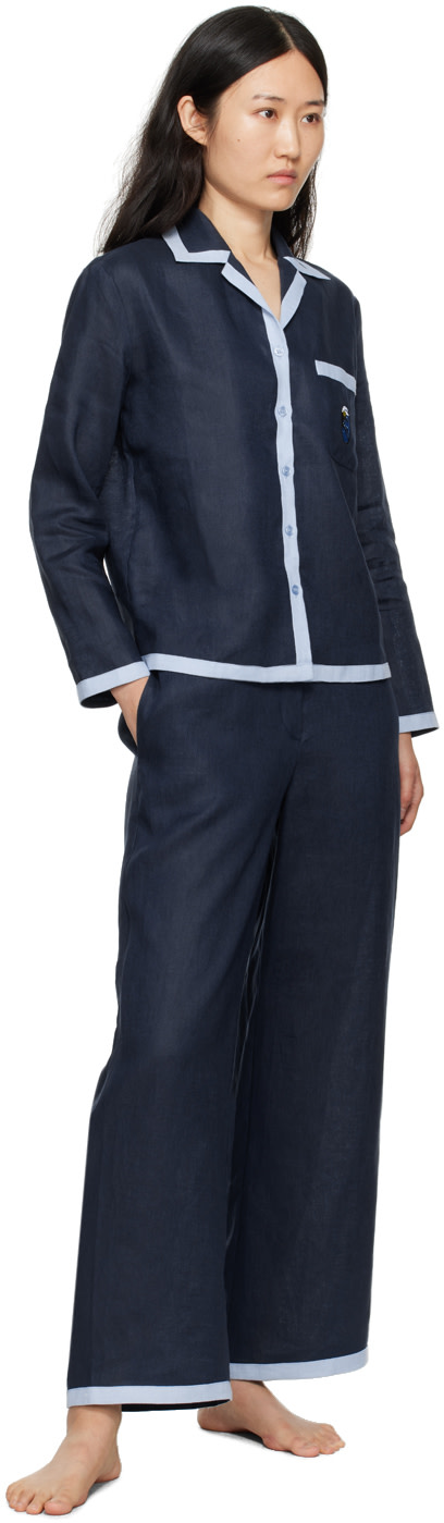 Sleeper - Chemise Garrick bleu marine