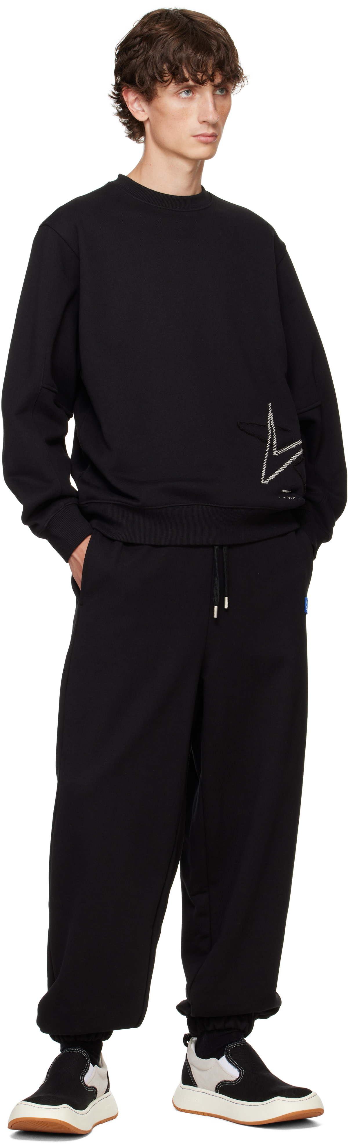 ADER error: Black Stad Product. 42 Sweatshirt | SSENSE