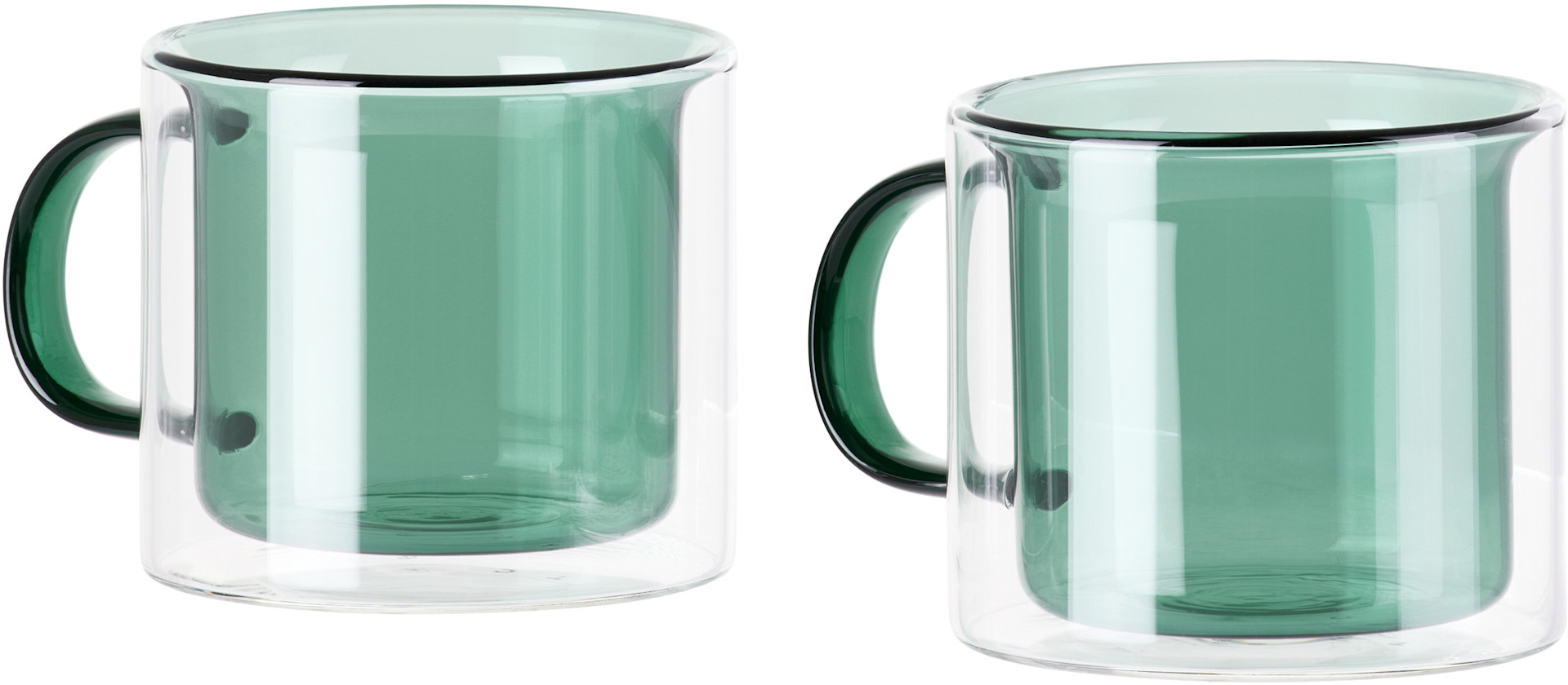The Conran Shop - Ensemble de tasses Oslo vertes