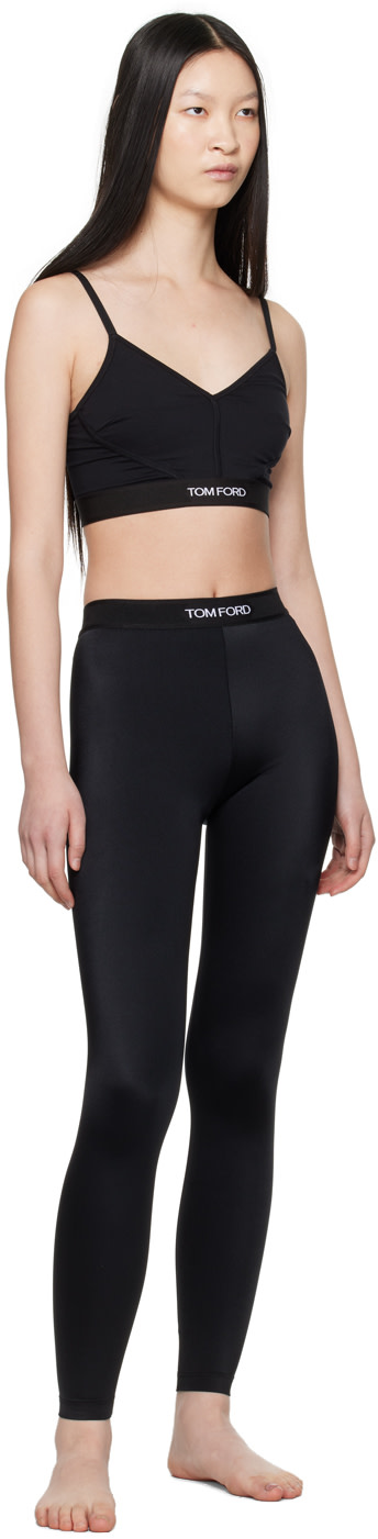 TOM FORD - Legging noir à logo