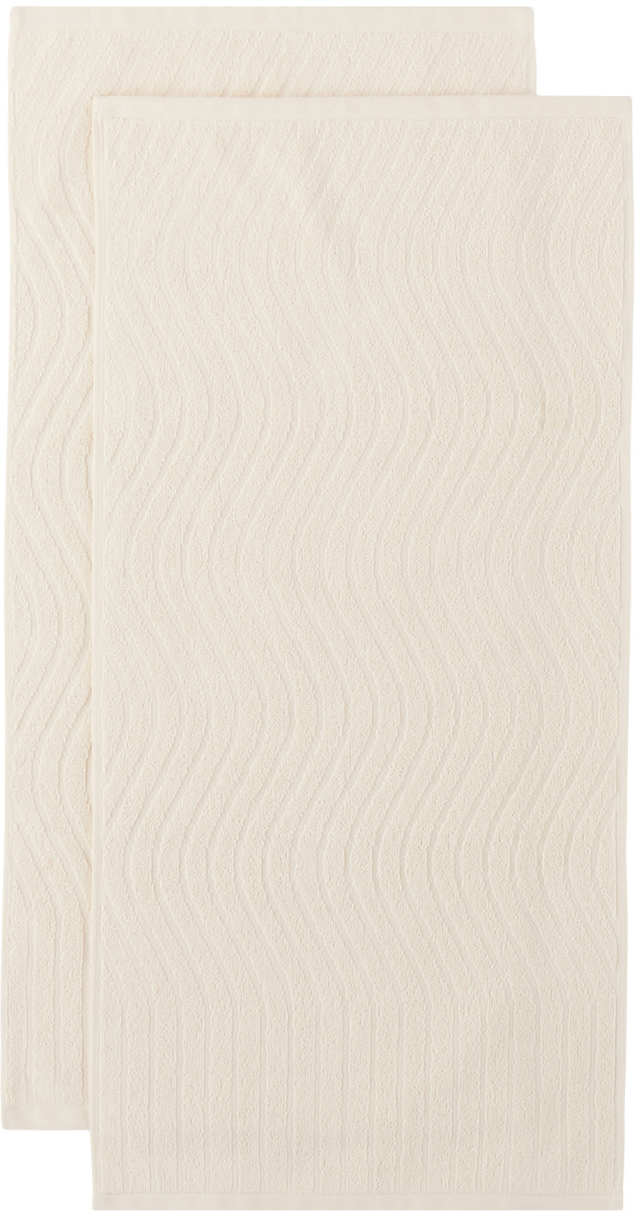 Baina - Off-White Essential Bathroom 05 Set, 5 pcs