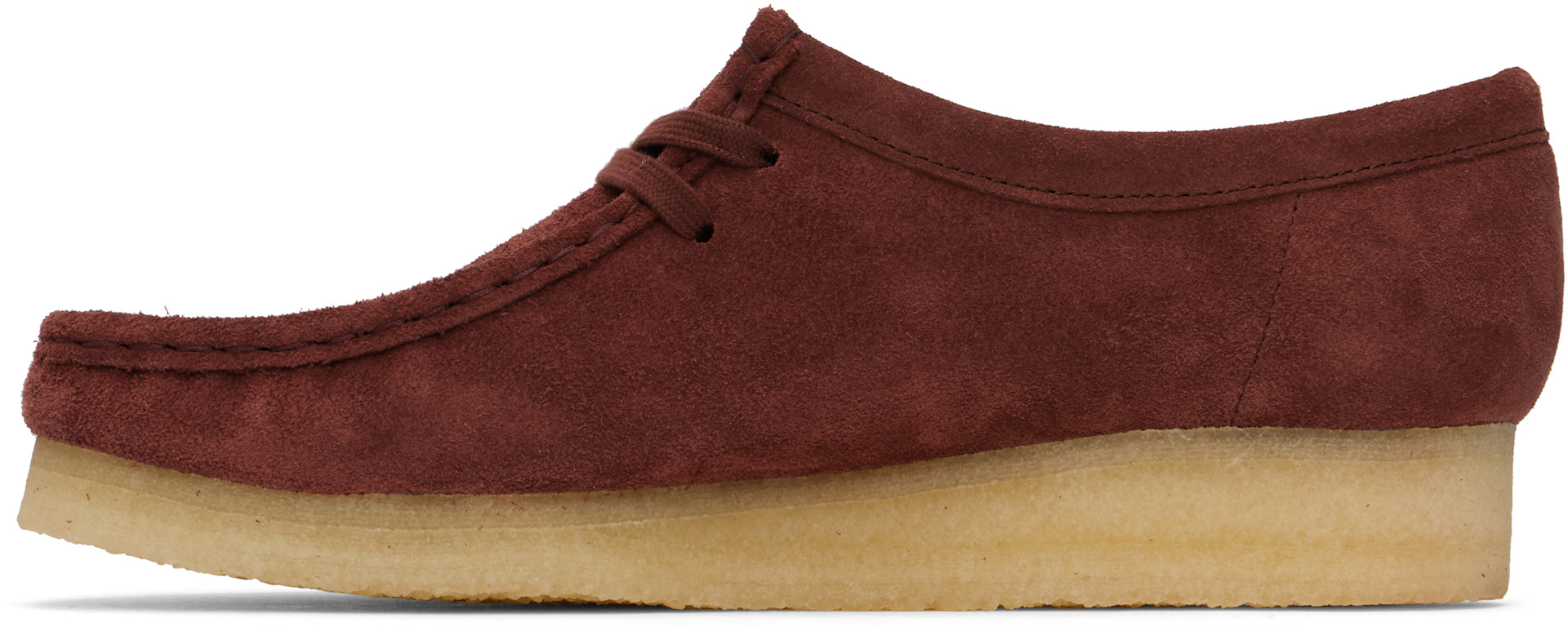 Clarks Originals: バーガンディ ワラビー | SSENSE 日本 Clarks Originals: バーガンディ ワラビー | SSENSE 日本