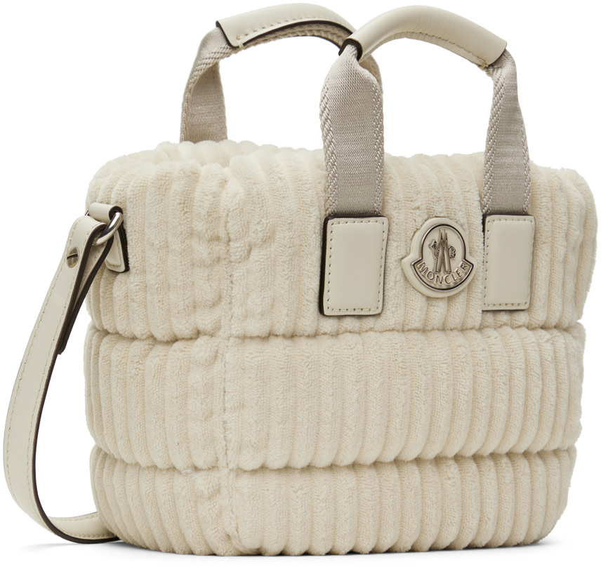 Moncler - 오프 화이트 마이크로 카라독 토트백