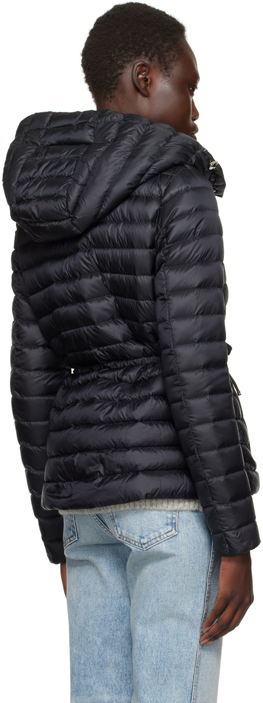 Moncler: ブラック Raie ショート ダウンジャケット | SSENSE 日本