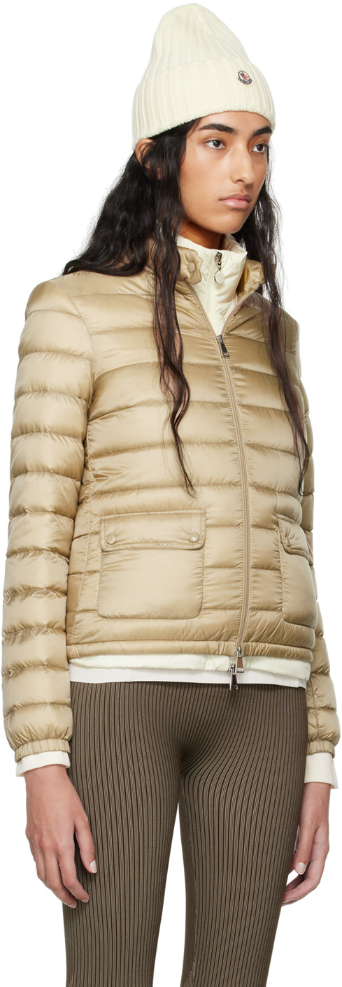 Moncler - 베이지 란스 다운 재킷