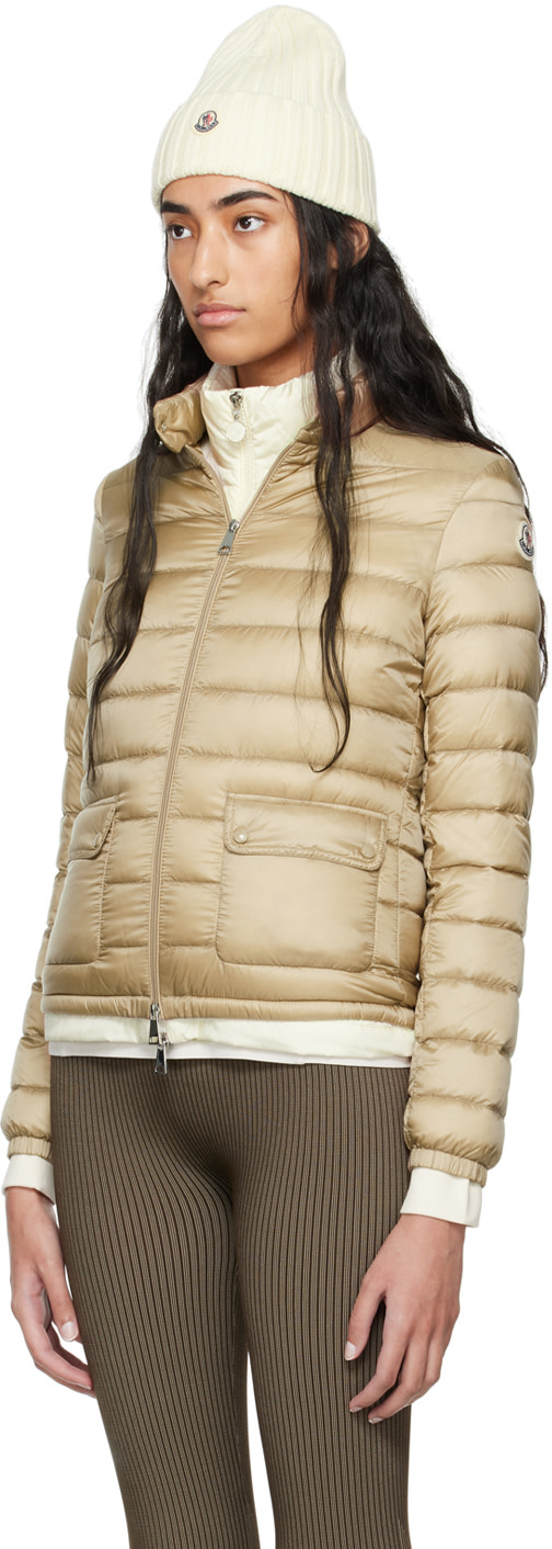Moncler - 베이지 란스 다운 재킷