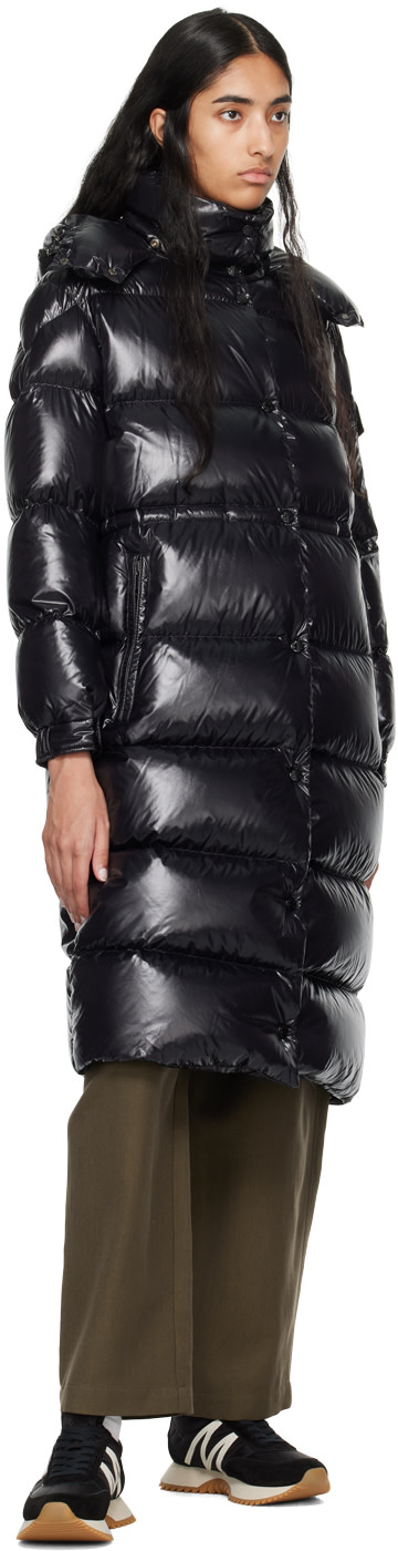Moncler: Black Cavettaz Down Coat | SSENSE