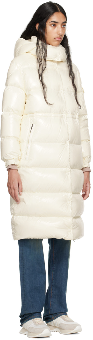 Moncler - 오프 화이트 카베타즈 다운 코트