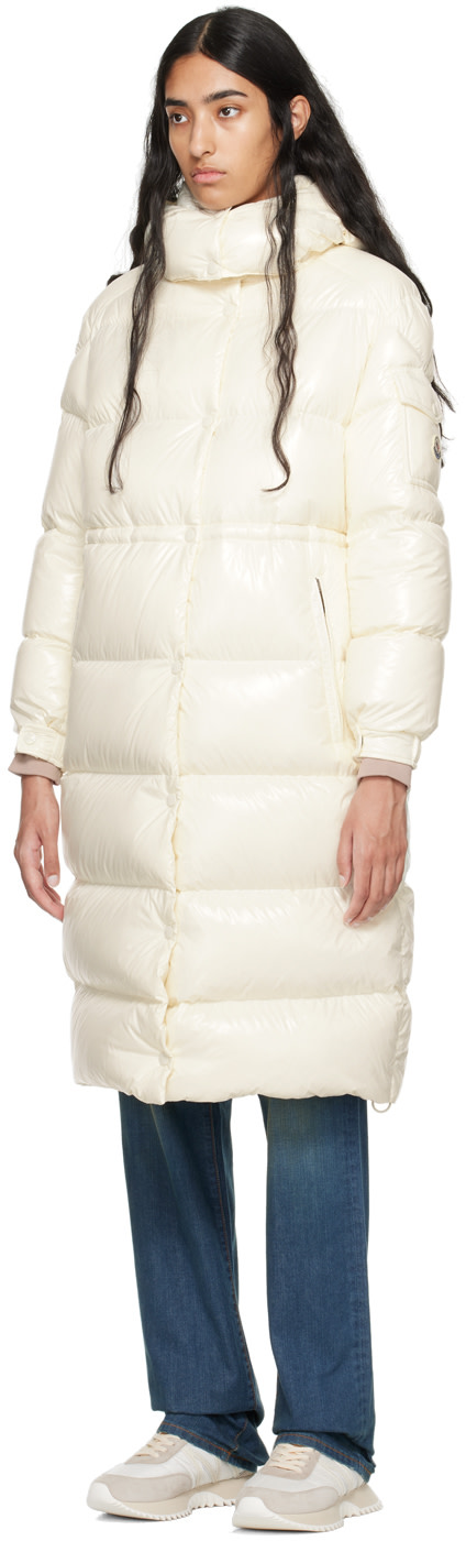 Moncler - 오프 화이트 카베타즈 다운 코트