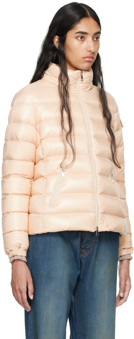 Moncler - 베이지 바디프 다운 재킷