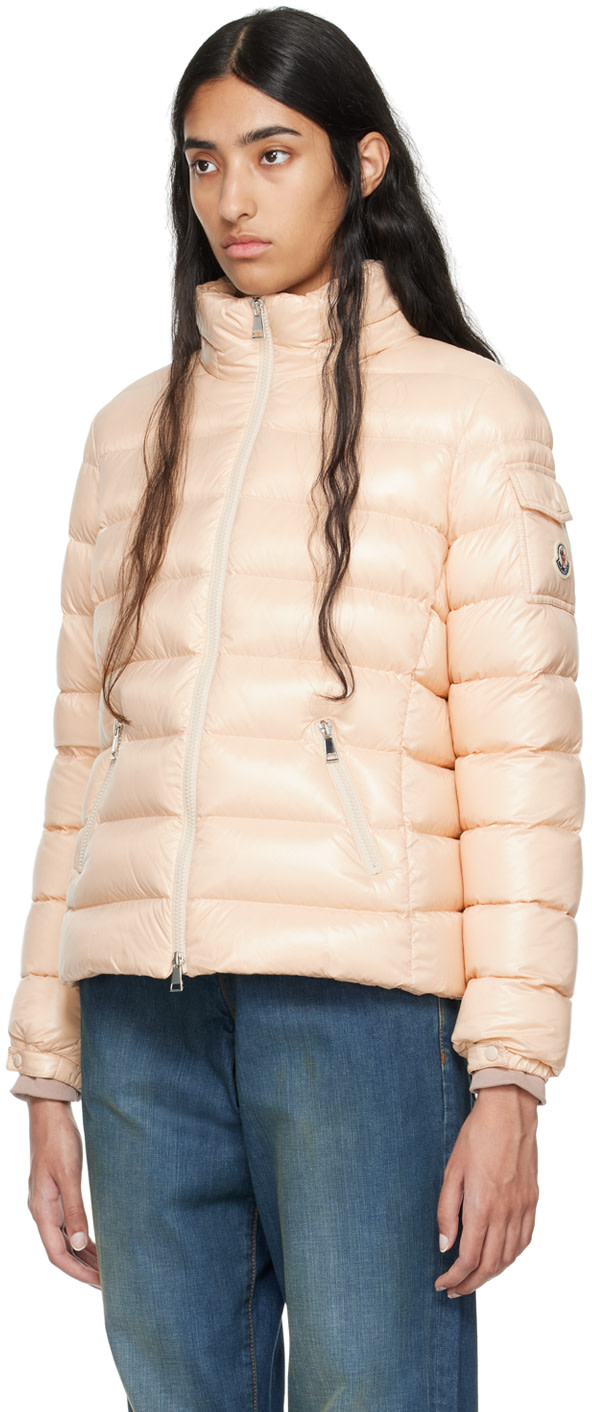 Moncler - 베이지 바디프 다운 재킷
